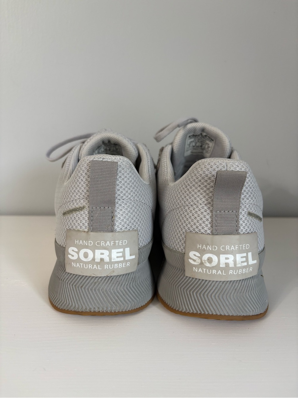 Sorel Out N About III Low Waterproof Sneakers Grey 10 Elevated Casual Minimalist - Picture 2 of 12